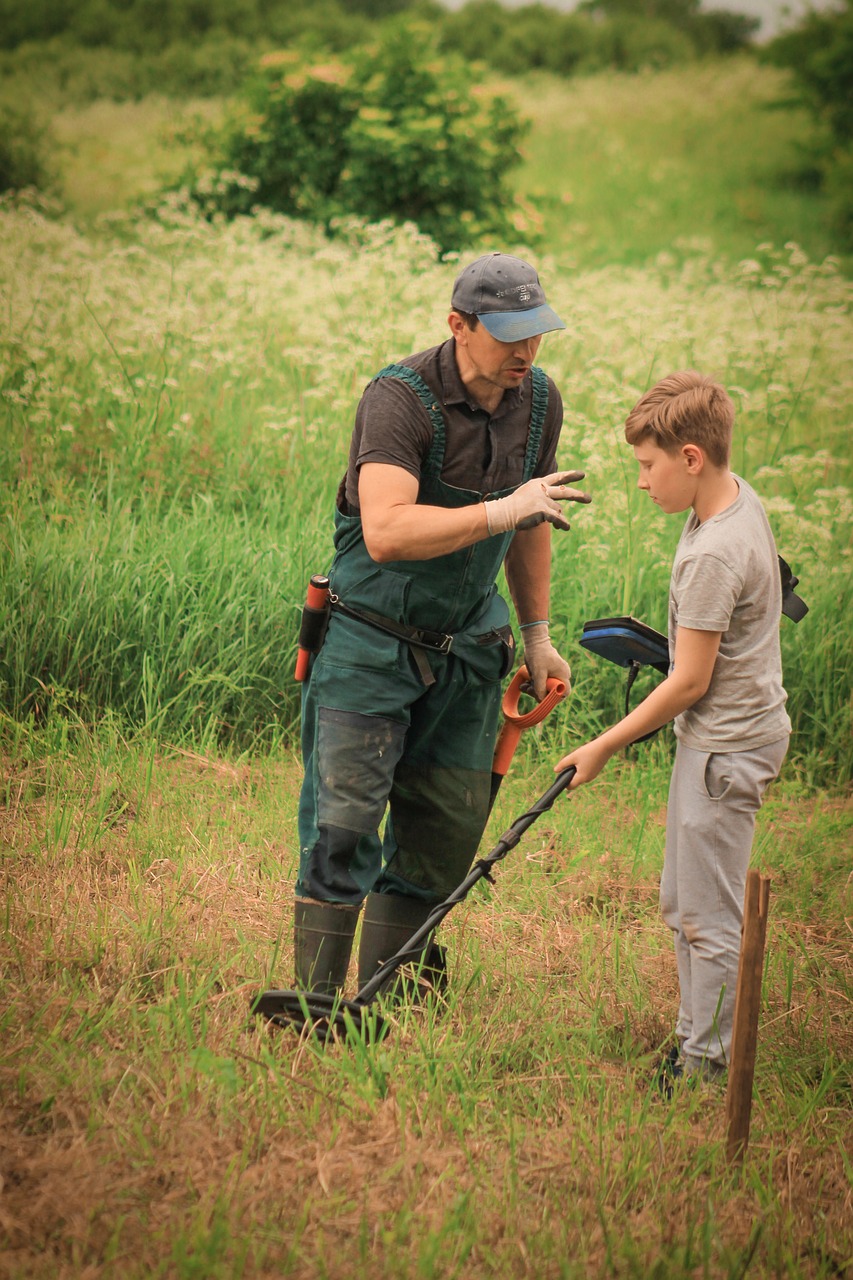 metal detector, searching metal, treasure